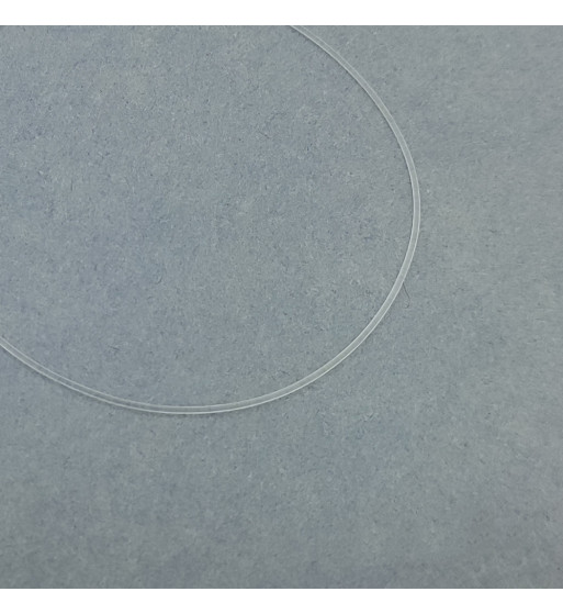 Lámina de junta relojera de silicona 0,50 mm para caja