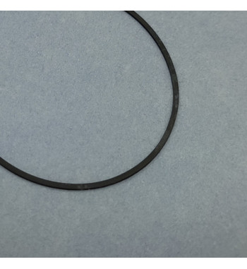 Vlak rubberen uurwerkpakkingvel 0,40 mm