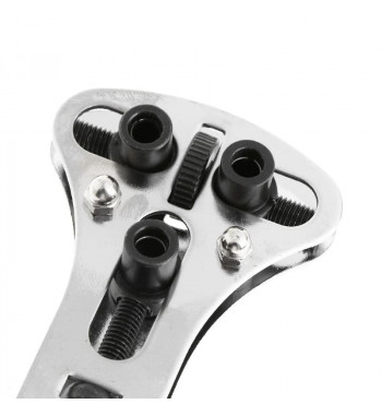 Screw-down case-back opening wrench for watches