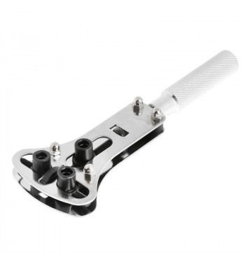 Screw-down case-back opening wrench for watches