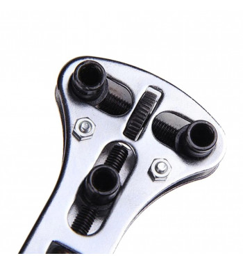 Llave de apertura de fondo roscado de reloj