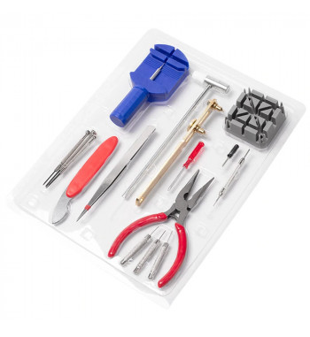 Reparaturset mit 16 Werkzeugen für Uhren