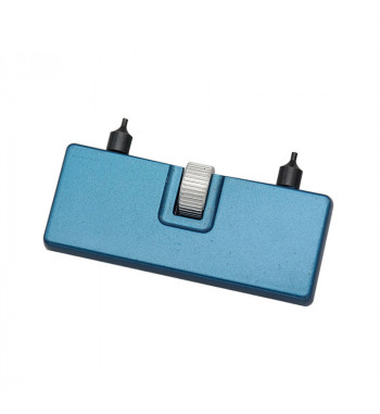 Utensile apri-orologio con coperchio avvitato